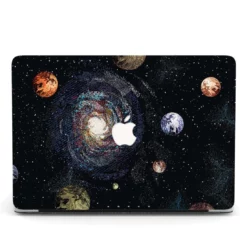 Solar System and Planets MacBook Cover Air and Pro and for more Skin click here A lightweight and sophisticated choice to complement your MacBook. This cover combines elegance with practicality Select your MacBook model and enjoy the timeless appeal of wood leather while providing reliable protection. Order now for a seamless blend of style and functionality. Need help ? chat with us below or send us a direct message on Social Media. For Twitter / X click here Retina Screen size 12