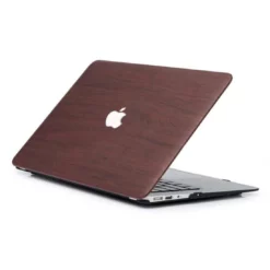 macbook case   red wood leather case air pro m2 | maqwhale