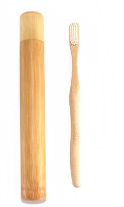 bamboo toothbrush case | maqwhale