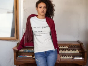 t shirt music music piano t shirt in a rare energetic look pianist | maqwhale