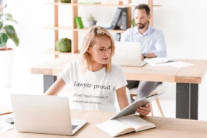 Chief Legal Counsel T-shirt

A must-have for Law enthusiasts!
Basic, lightweight tee that's not just clothing, but a statement piece.
Perfect gift for law students or attorney friends.
Proudly showcasing the Lawyer design.
Available in various sizes