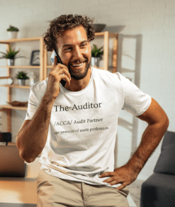 accountant t shirt great in a audit partner new acca | maqwhale