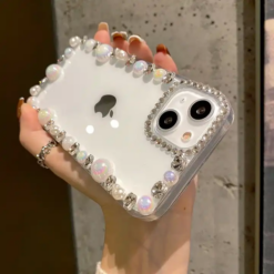 Girls iPhone Case in a New Irresistibly Pearls