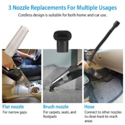 Car Vacuum Cleaner in a New Wireless Portable Handheld