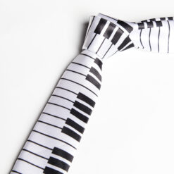 music piano design piano keys necktie treble clef in a beautiful polyester | maqwhale