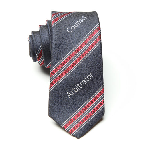 professional lawyer design counsel and arbitrator necktie design in a beautiful polyester | maqwhale